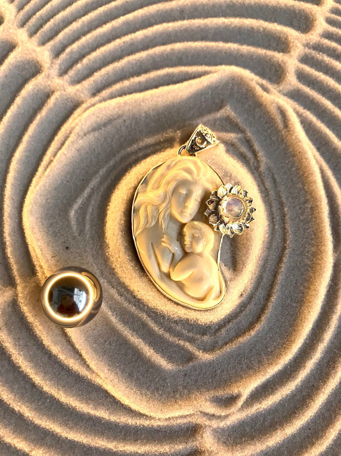Divine Mother Pendant - Silver