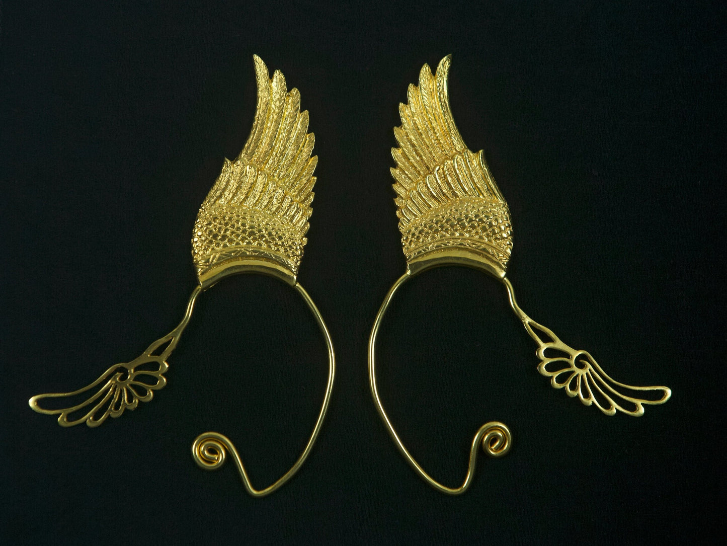 Wing Ear Cuffs - 24K Gold Plated