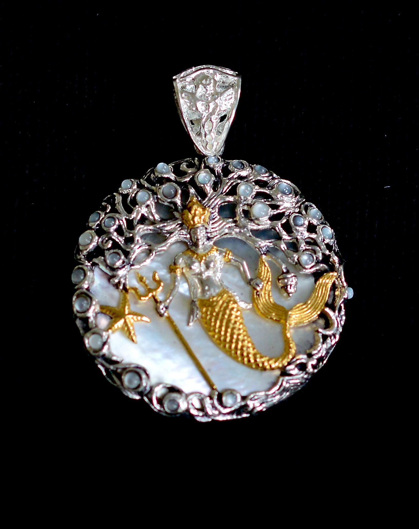 Trident Pendant (Limited Collection 2025) Liquid Fire Mantra