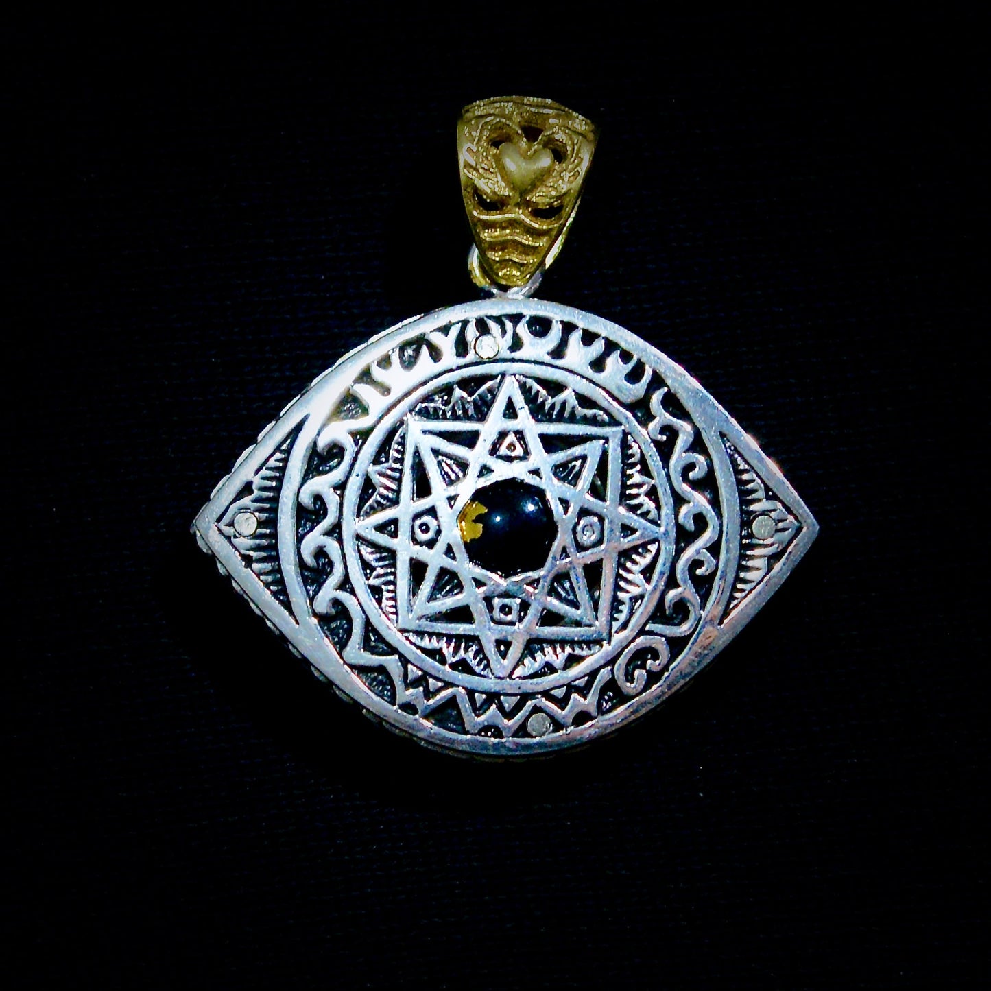 NEW Gaia Eye Pendant 2025 Liquid Fire Mantra
