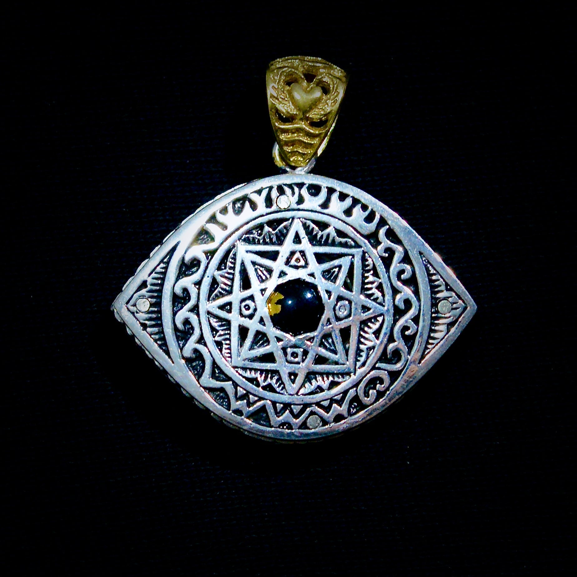 NEW Gaia Eye Pendant 2025 Liquid Fire Mantra