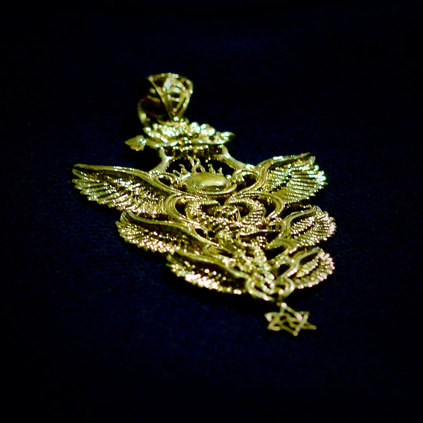 NEW Caduceus Pendant 2025 Liquid Fire Mantra