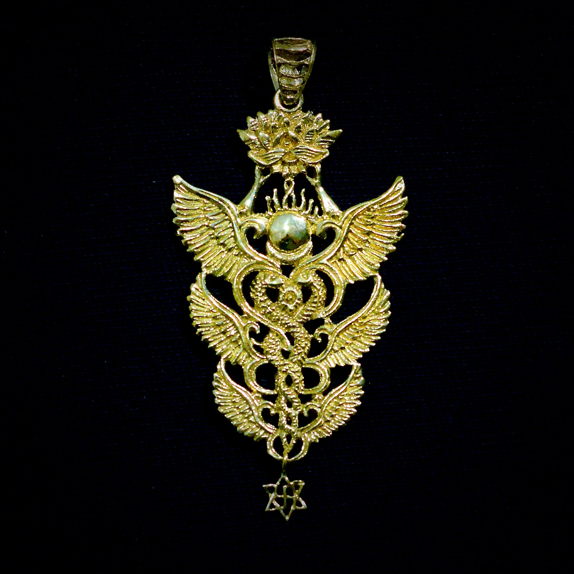 NEW Caduceus Pendant 2025 Liquid Fire Mantra