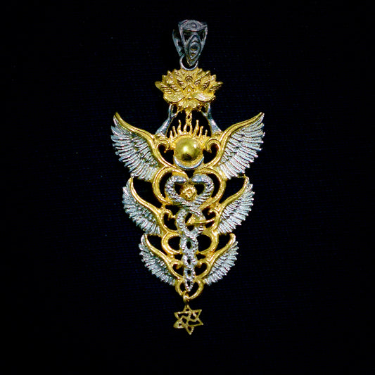 NEW Caduceus Pendant 2025 Liquid Fire Mantra