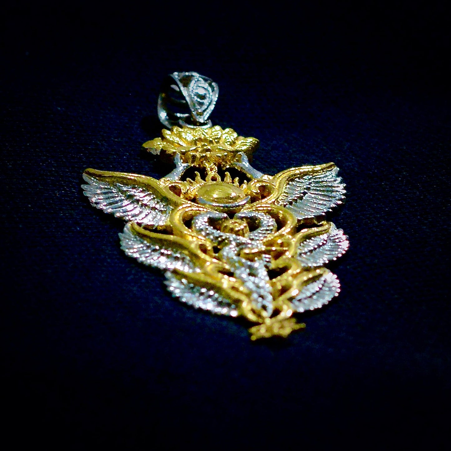 NEW Caduceus Pendant 2025 Liquid Fire Mantra