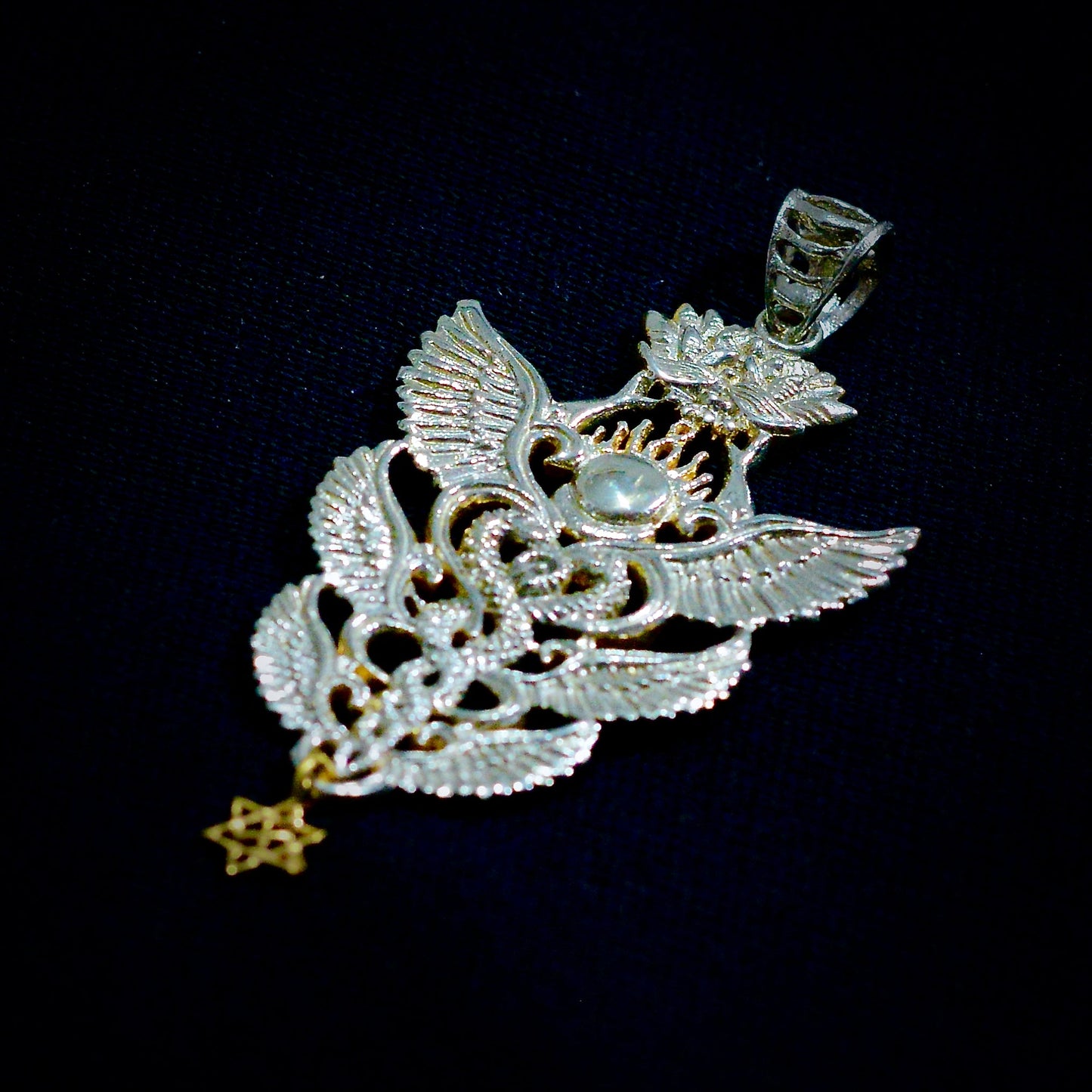 NEW Caduceus Pendant 2025 Liquid Fire Mantra