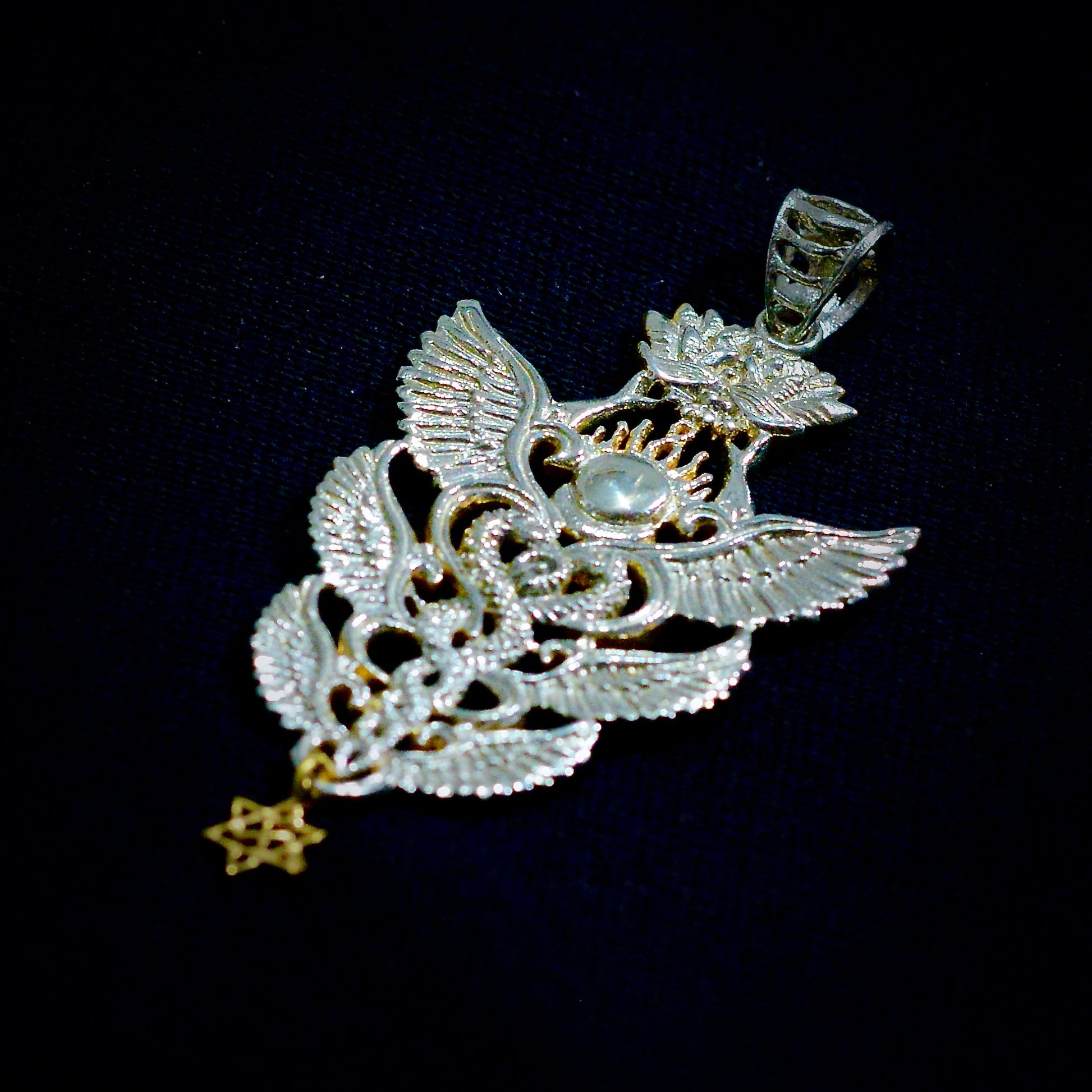 NEW Caduceus Pendant 2025 Liquid Fire Mantra