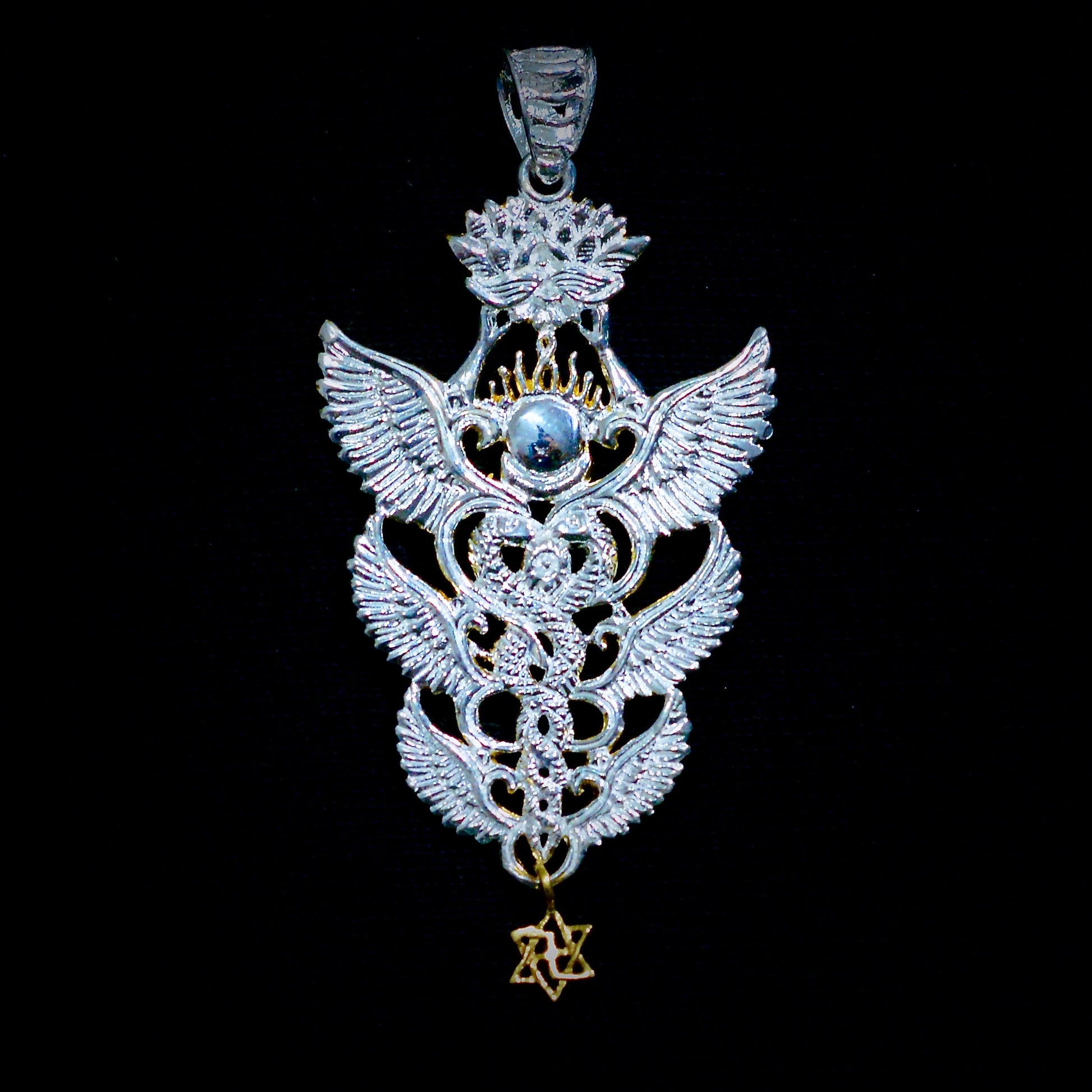 NEW Caduceus Pendant 2025 Liquid Fire Mantra