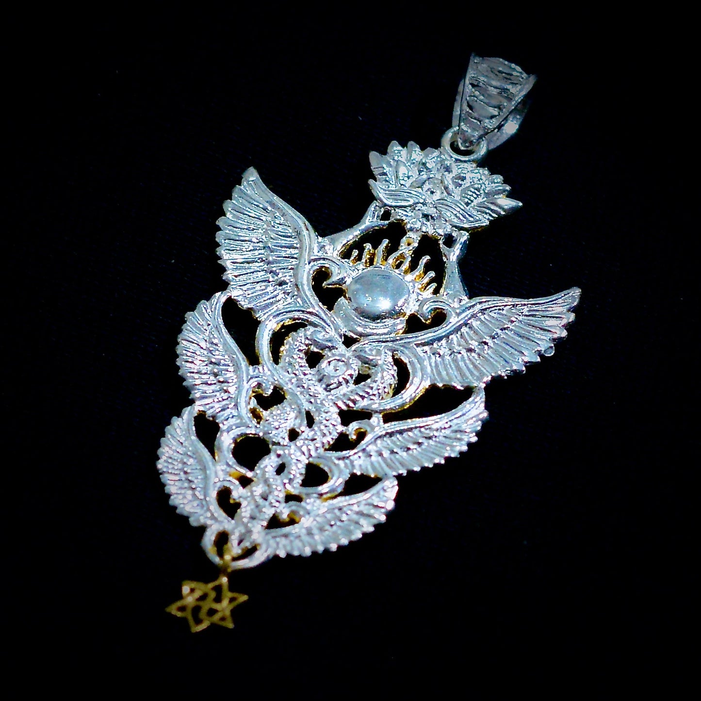 NEW Caduceus Pendant 2025 Liquid Fire Mantra