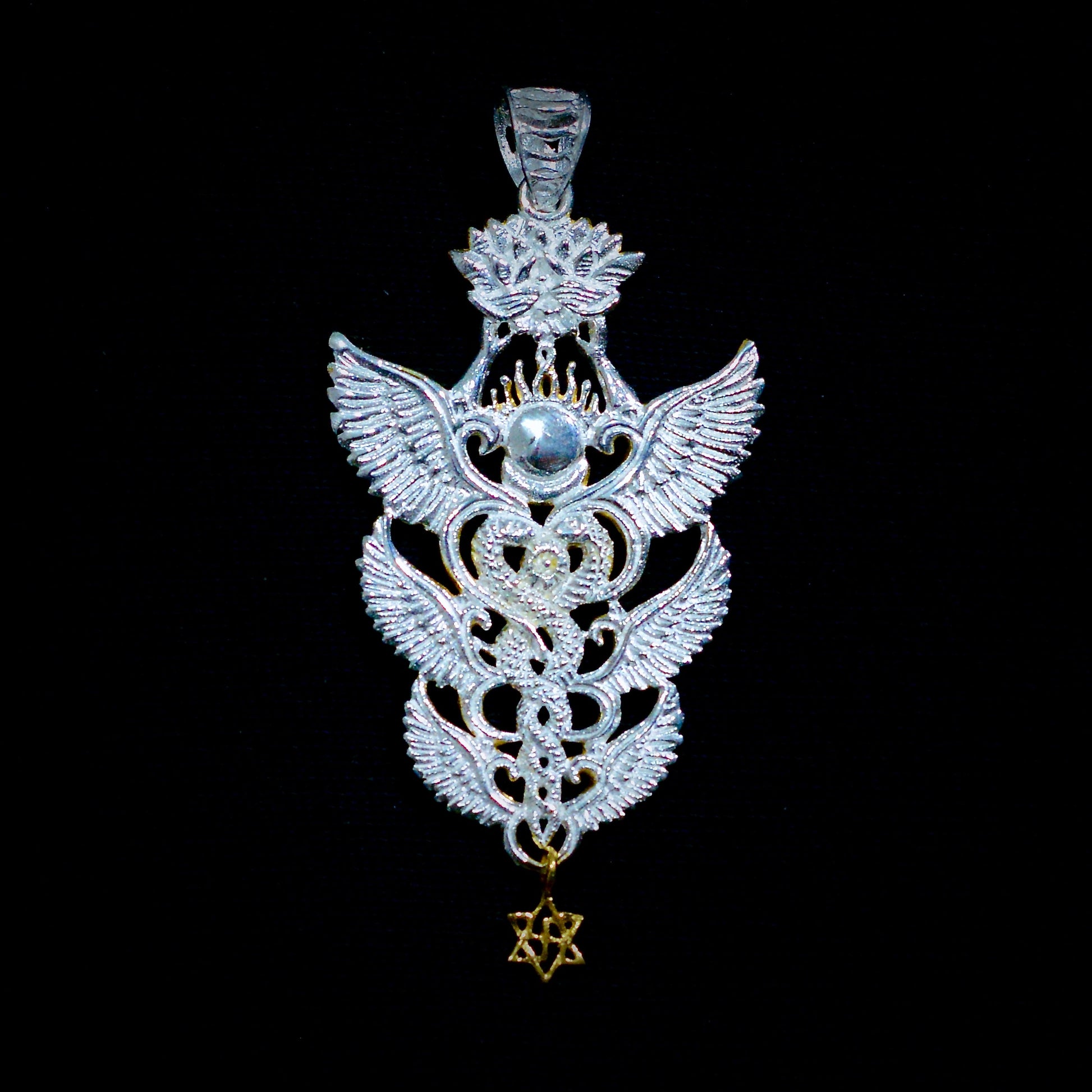 NEW Caduceus Pendant 2025 Liquid Fire Mantra